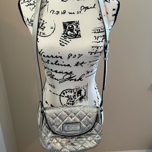 Marc Jacobs metallic crossbody bag